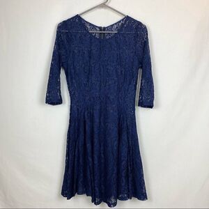 Blue lace dress  